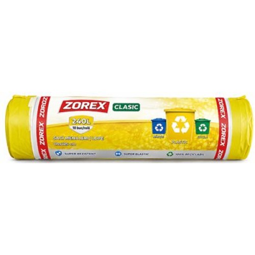 Saci menajeri galbeni 240L