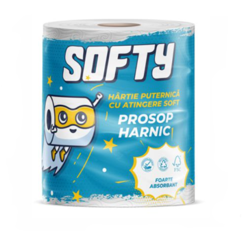 Softy Prosop hartie 684gr 2str 1R 365foi Softy Prosop hartie 684gr 2str 1R 365foi