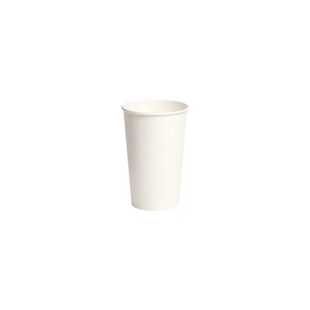Pahare carton albe 16oz 50/set Pahare carton albe 16oz 50/set