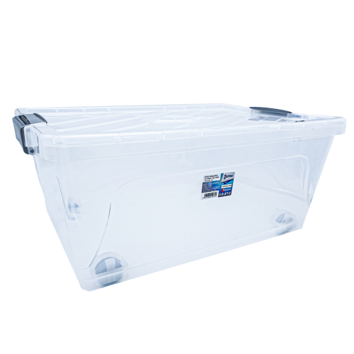 Cutie depozitare Zorex cu capac si rotile 50 L Cutie depozitare Zorex cu capac si rotile 50 L