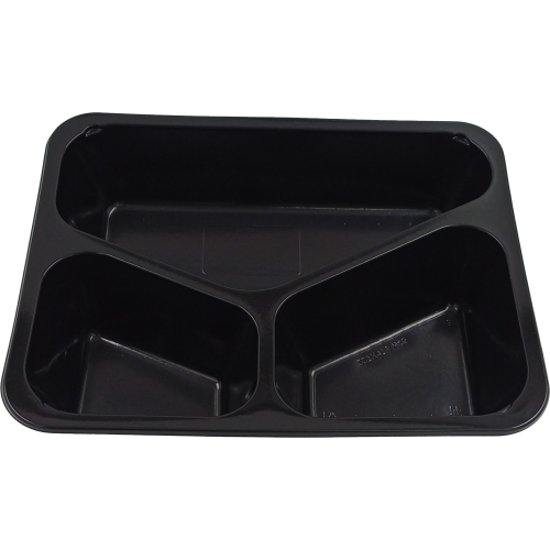 Tăvițe negre tricompartimentate TN3TT Tăvițe negre tricompartimentate TN3TT