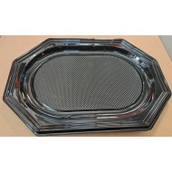 Platou oval negru 350*250mm, 10/set Platou oval negru 350*250mm, 10/set