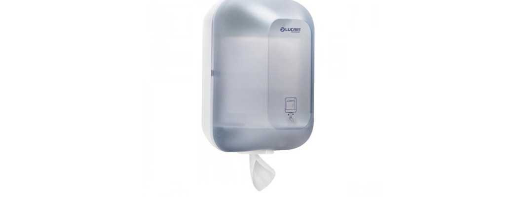 Dispenser L-One Maxi pentru Prosoape cu Derulare Centrală: Eficiență și Igienă Controlată