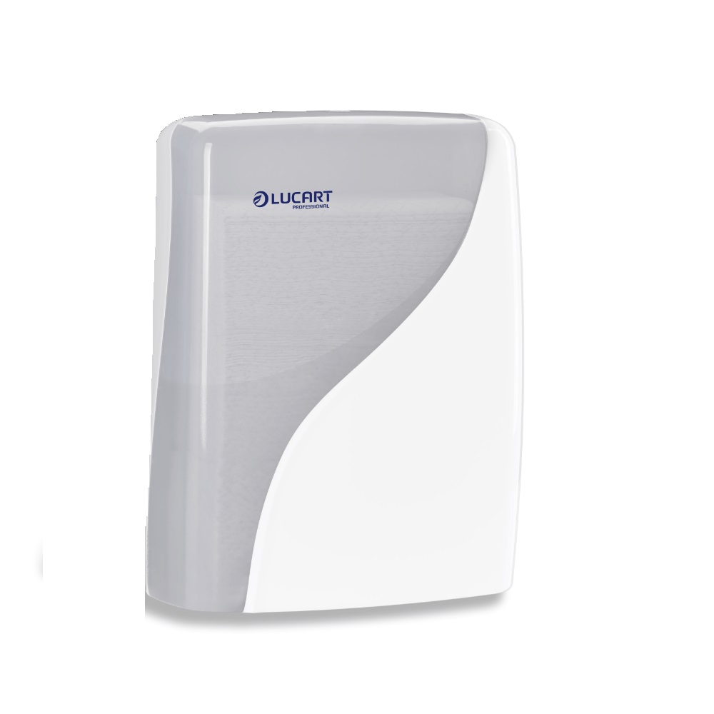 LUCART Dispenser alb șervețele pliate 892984