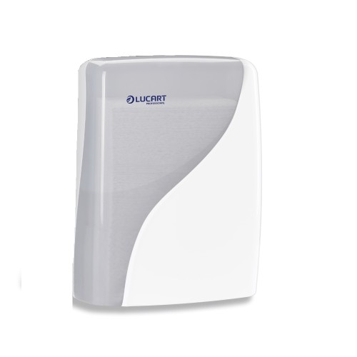 LUCART Dispenser alb șervețele pliate 892984