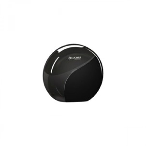 LUCART Dispenser negru hârtie igienică mini jumbo