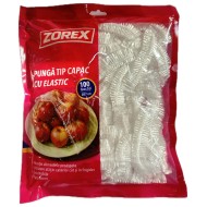 Pungă Tip Capac cu Elastic ZOREX 37 cm 100 bucăți/set
