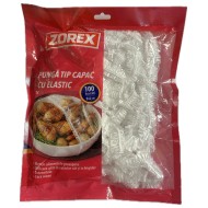Pungă Tip Capac cu Elastic ZOREX 42 cm 100 bucăți/set Pungă Tip Capac cu Elastic ZOREX 42 cm 100 bucăți/set