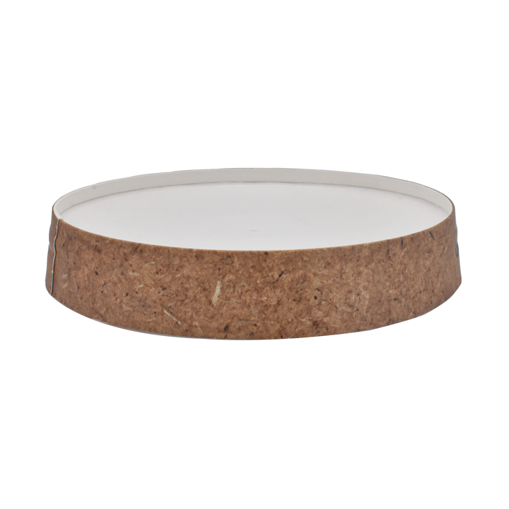 Lid for soup bowls, kraft paper, 80 pieces