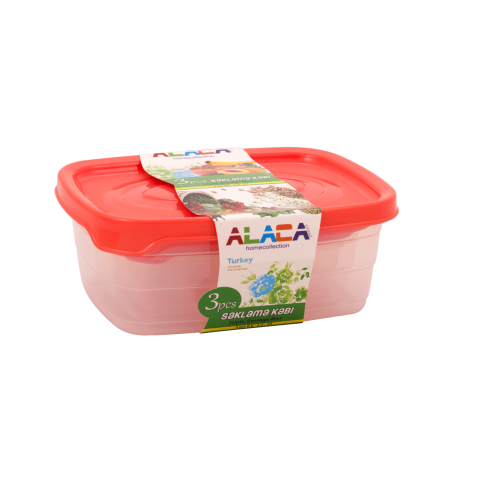 Set cutii alimente Alaca Set cutii alimente Alaca