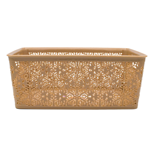 Cos din plastic, model dantela, 14L Cos din plastic, model dantela, 14L