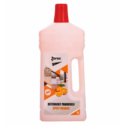 Detergent Zorex Pro pentru pardoseli, parfum de portocale, 1L Detergent Zorex Pro pentru pardoseli, parfum de portocale, 1L