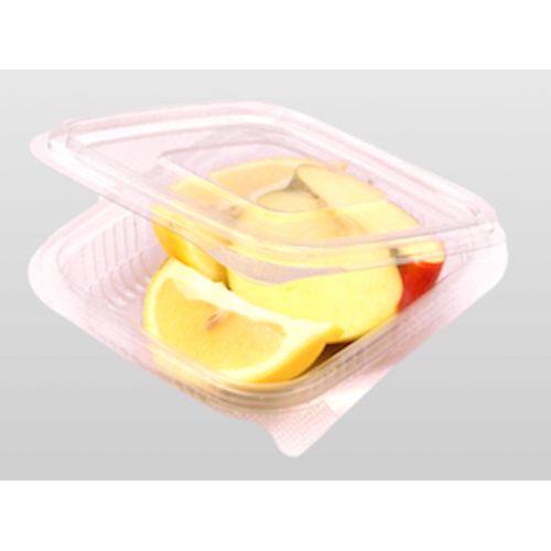 Caserole PET rectangulare cu capac 150 cc 100 bucati Caserole PET rectangulare cu capac 150 cc 100 bucati