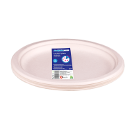 Farfurii plate trestie zahar Alabala Ultra albe 9 Farfurii plate trestie zahar Alabala Ultra albe 9