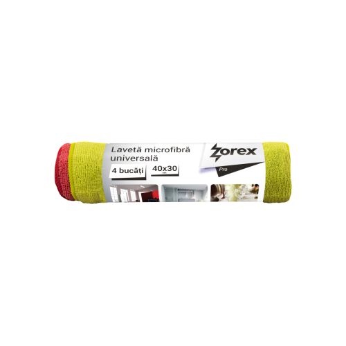Laveta microfibra Zorex Pro 4 bucati/set Laveta microfibra Zorex Pro 4 bucati/set