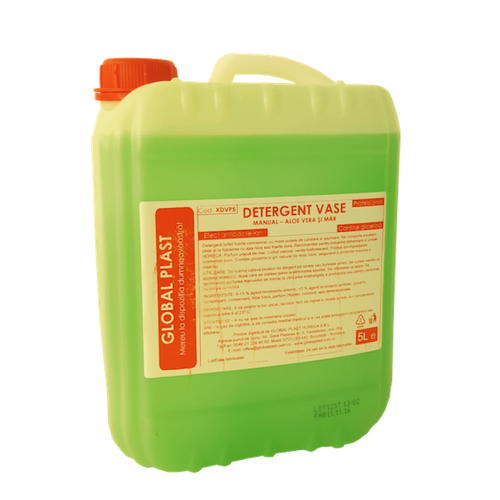 Detergent vase profesional 5L Aloe vera și mar manual Detergent vase profesional 5L Aloe vera și mar manual