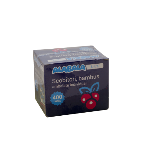 Scobitori mentolate Alabala Ambalate individual 400/cutie Scobitori mentolate Alabala Ambalate individual 400/cutie