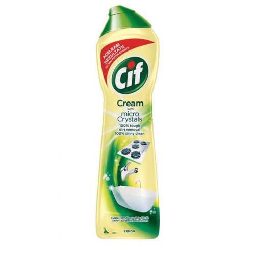 Crema de curatat CIF Lemon 500ml Crema de curatat CIF Lemon 500ml